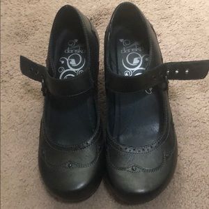 Black Dansko heels size 39
